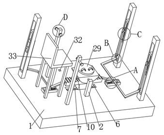 Multifunctional rehabilitation training device for orthopedics department