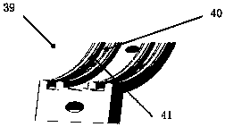 Product profiled surface air impermeability detection device