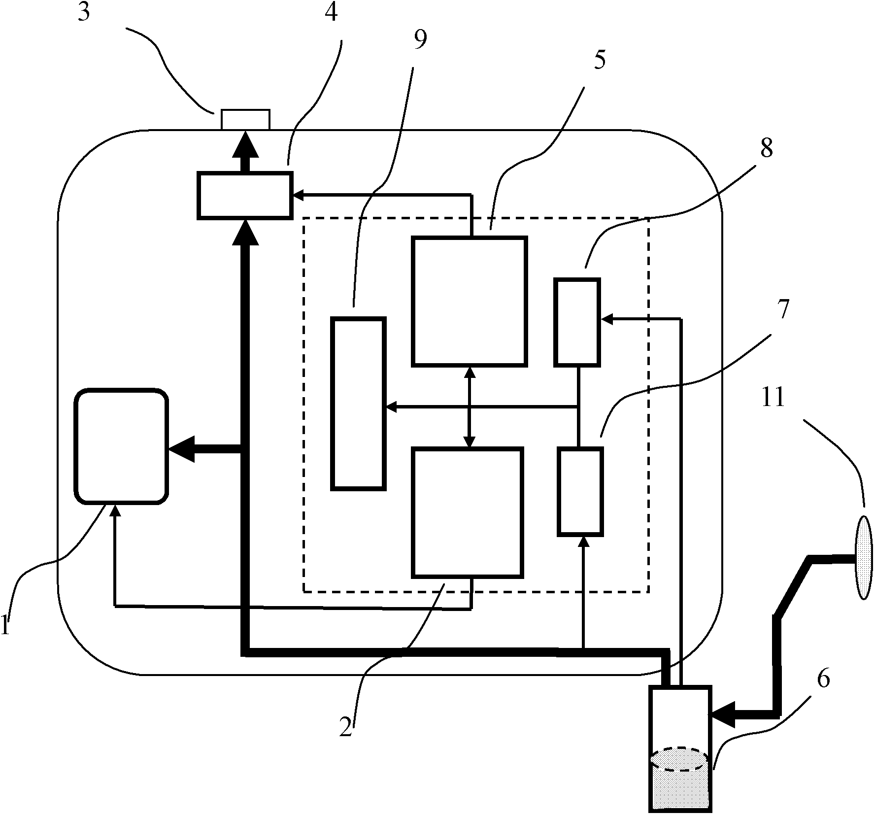 Dual negative pressure adjustable wound negative pressure therapy device based on microprocessor core