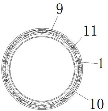 Cylinder sleeve with good sealing performance for gasoline engine