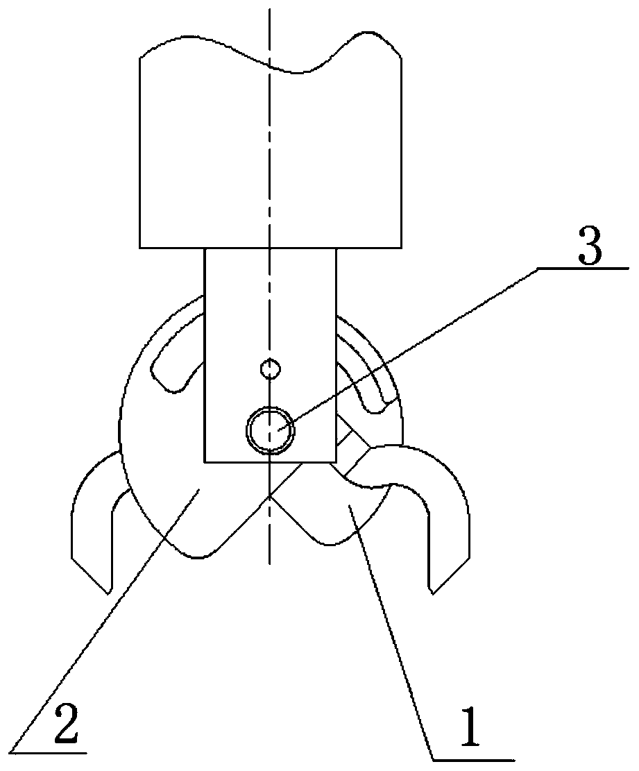 Underwater robot laying device