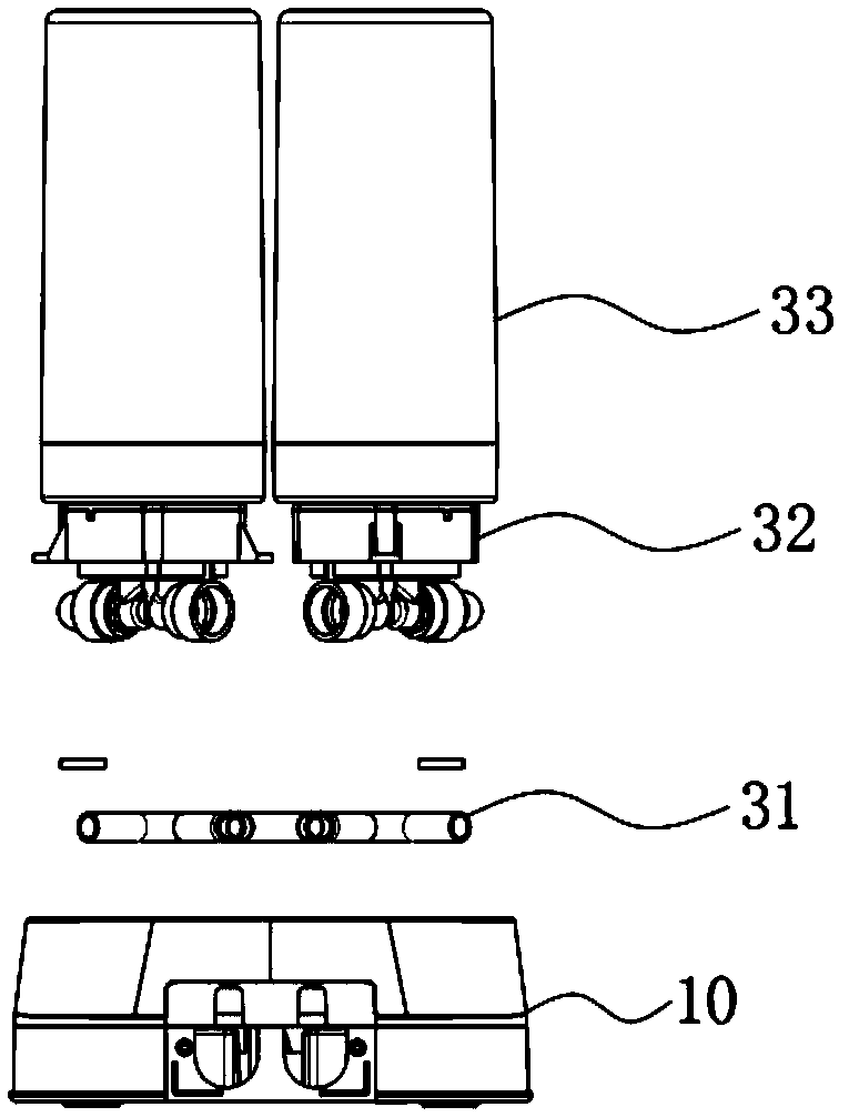 Water purifier with convenient-to-replace filter elements