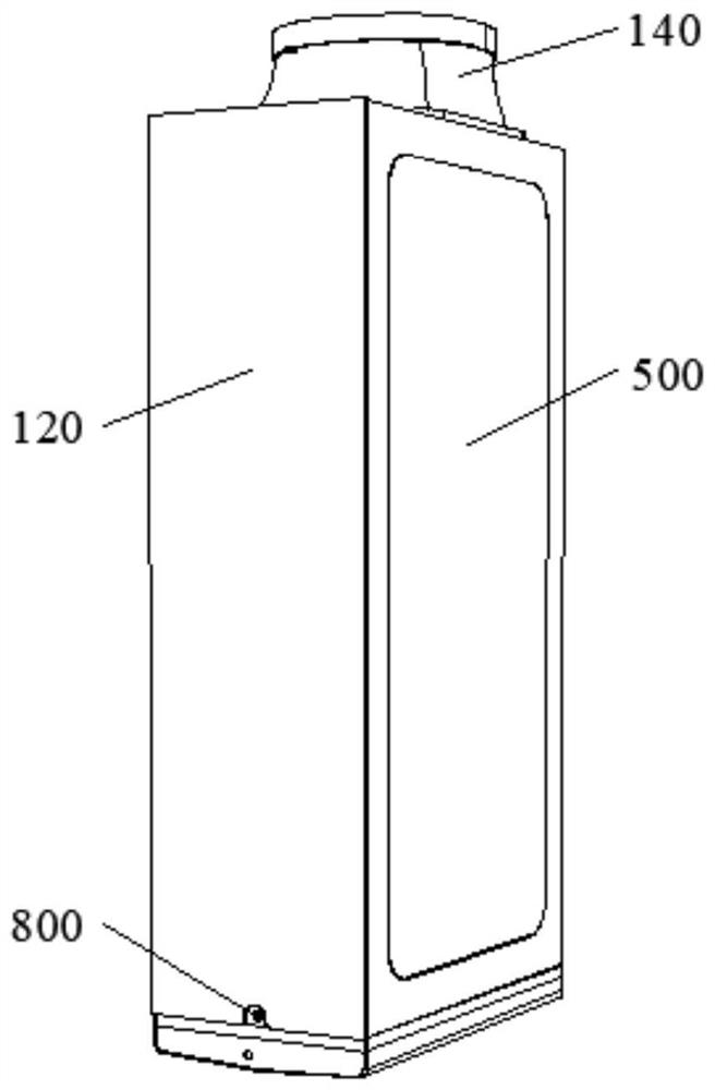 Lifting type range hood and integrated cooker