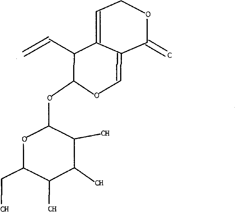 Method for preparing gentiopicroside