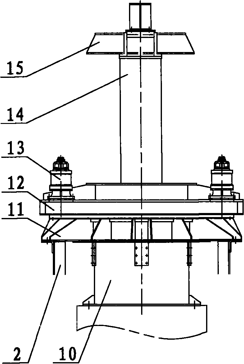 Large-scale central hydraulically-driven hydraulic automatic rake-lifting thickener