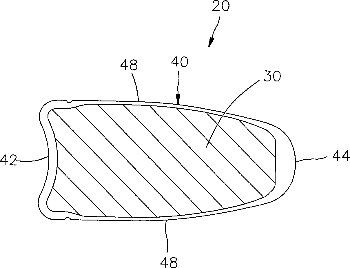 Wheel frame made of fibrous composite