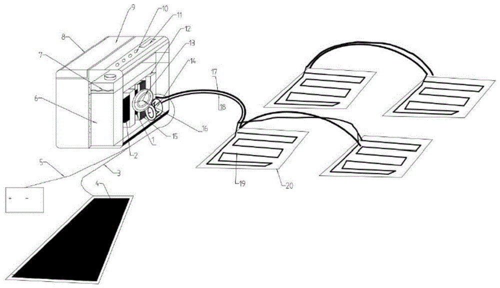 Refrigerating and heating system