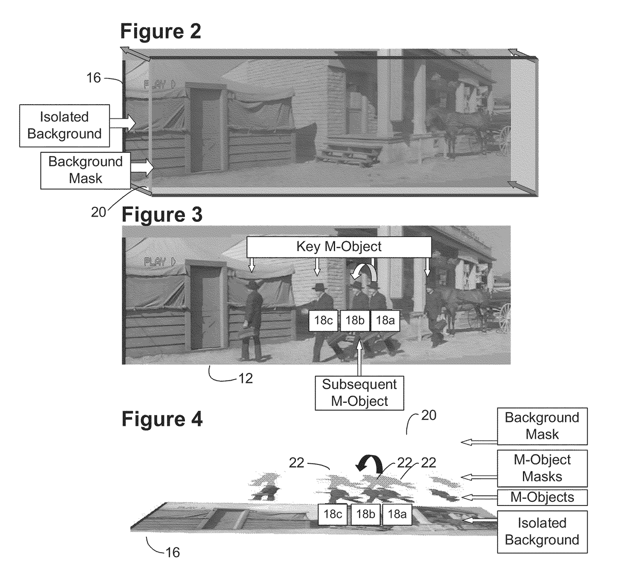 Image sequence depth enhancement system and method