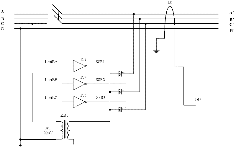 Intelligent fire fighting electrical control device