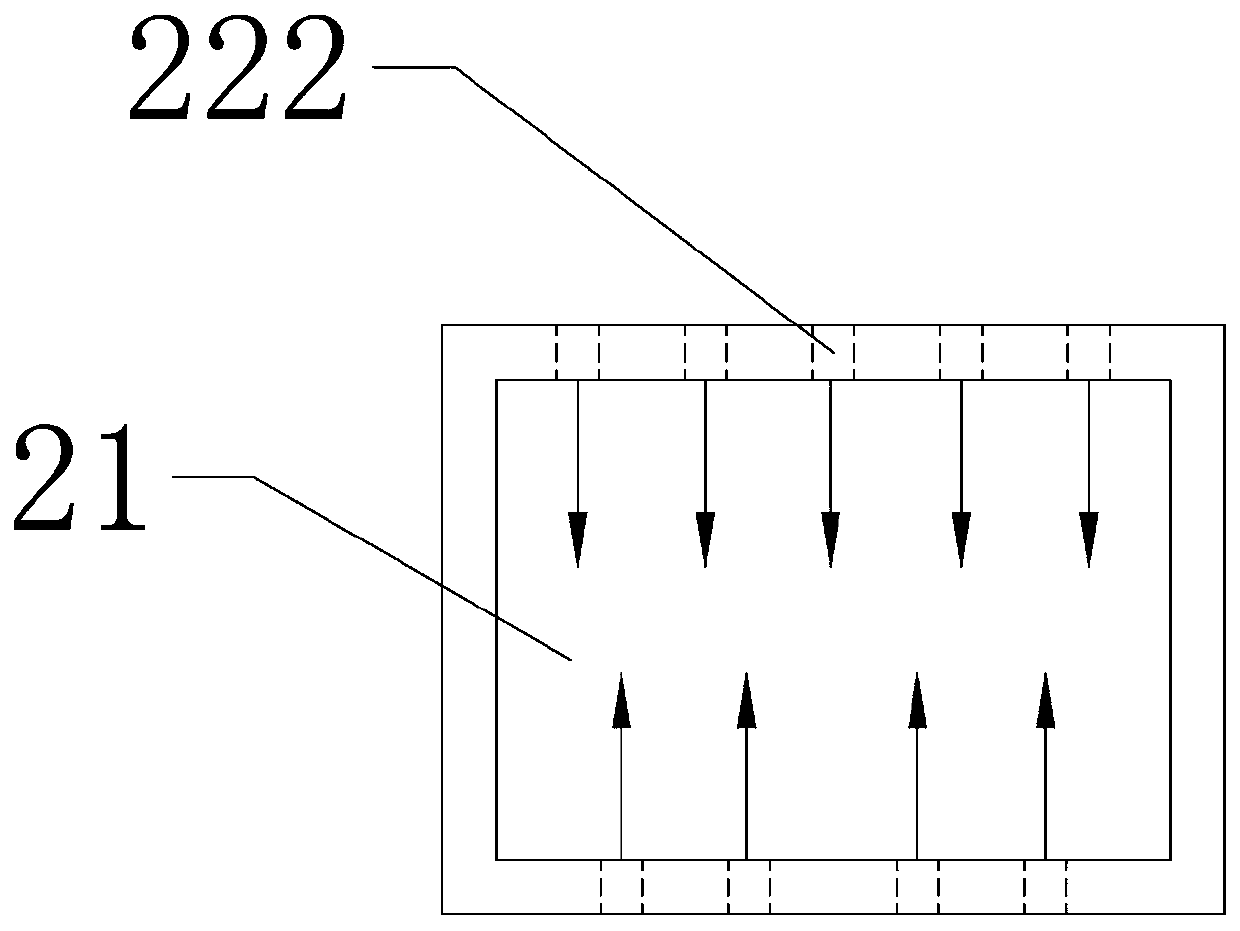 A flexible mesh belt type air suspension tea sorting equipment