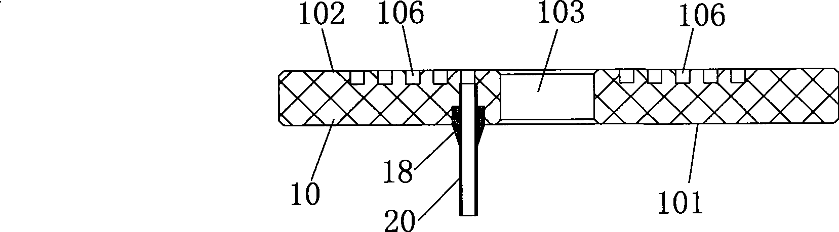 Rotary integrated valve