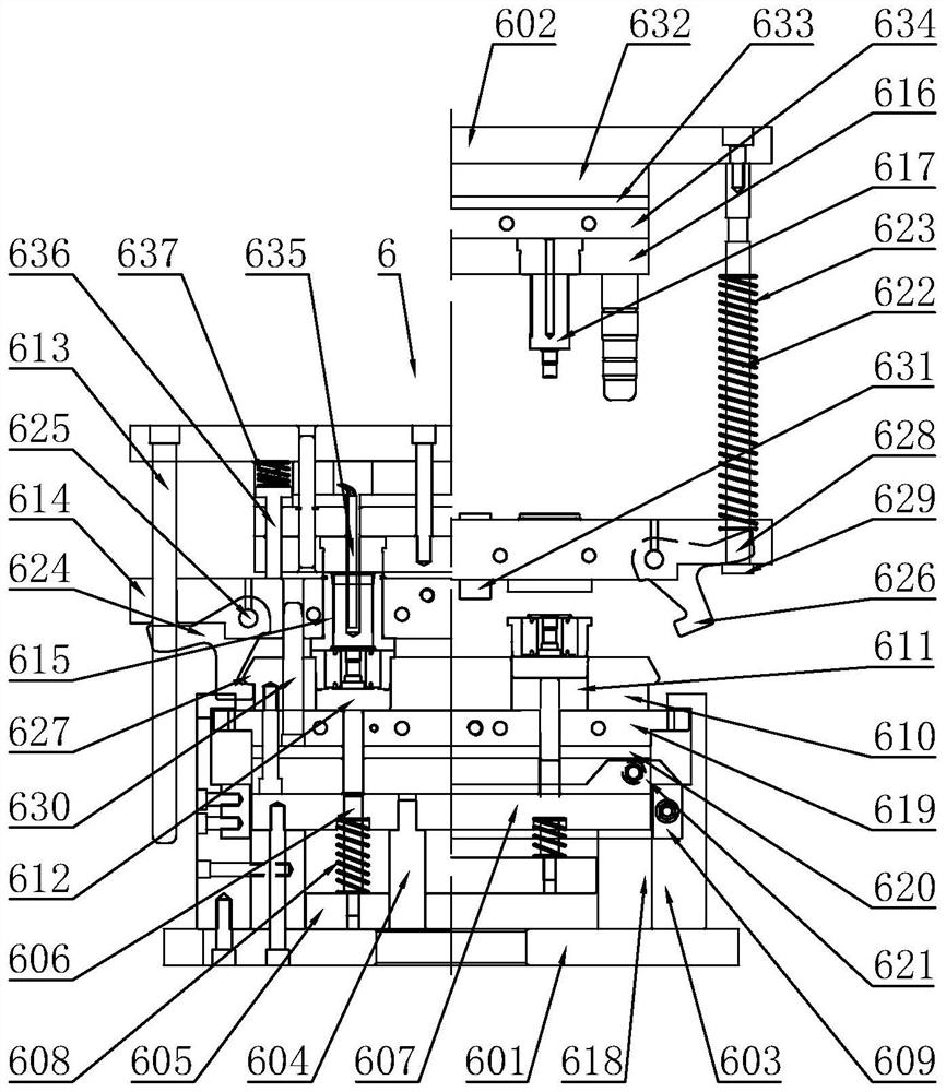 Special production equipment for special-shaped commutator and production process of special-shaped commutator