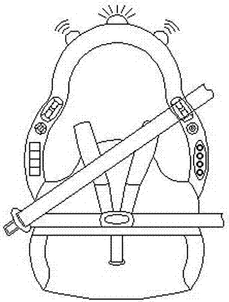 Multifunctional child safety seat