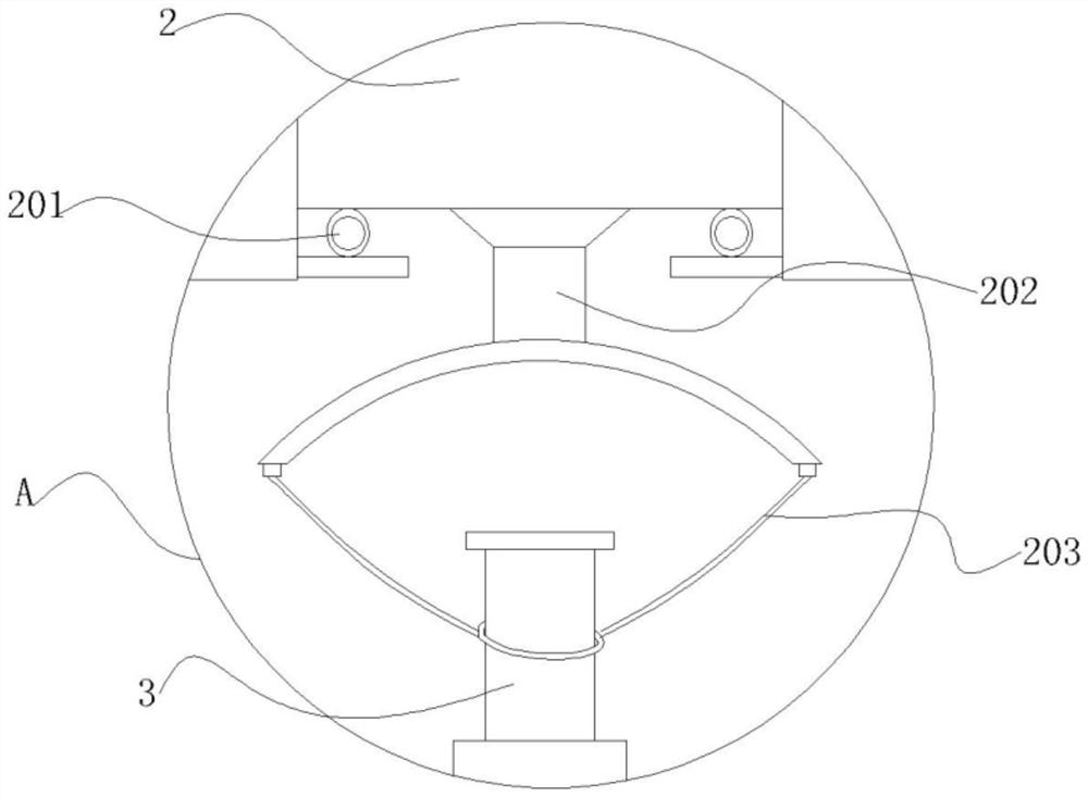 Stamping device suitable for machining of different sizes and used for automobile parts