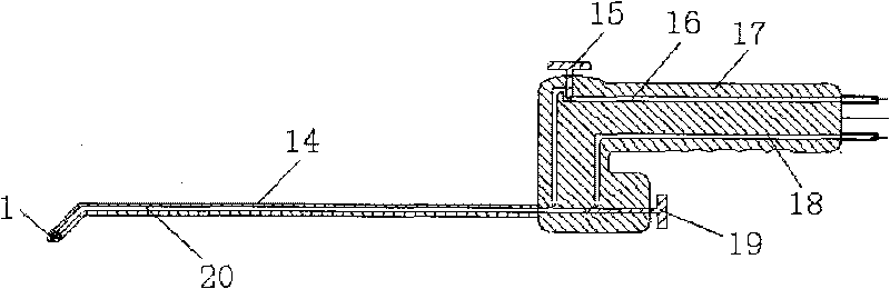 Atomizing nozzle and hand-hold atomization gas quenching device with atomizing nozzle