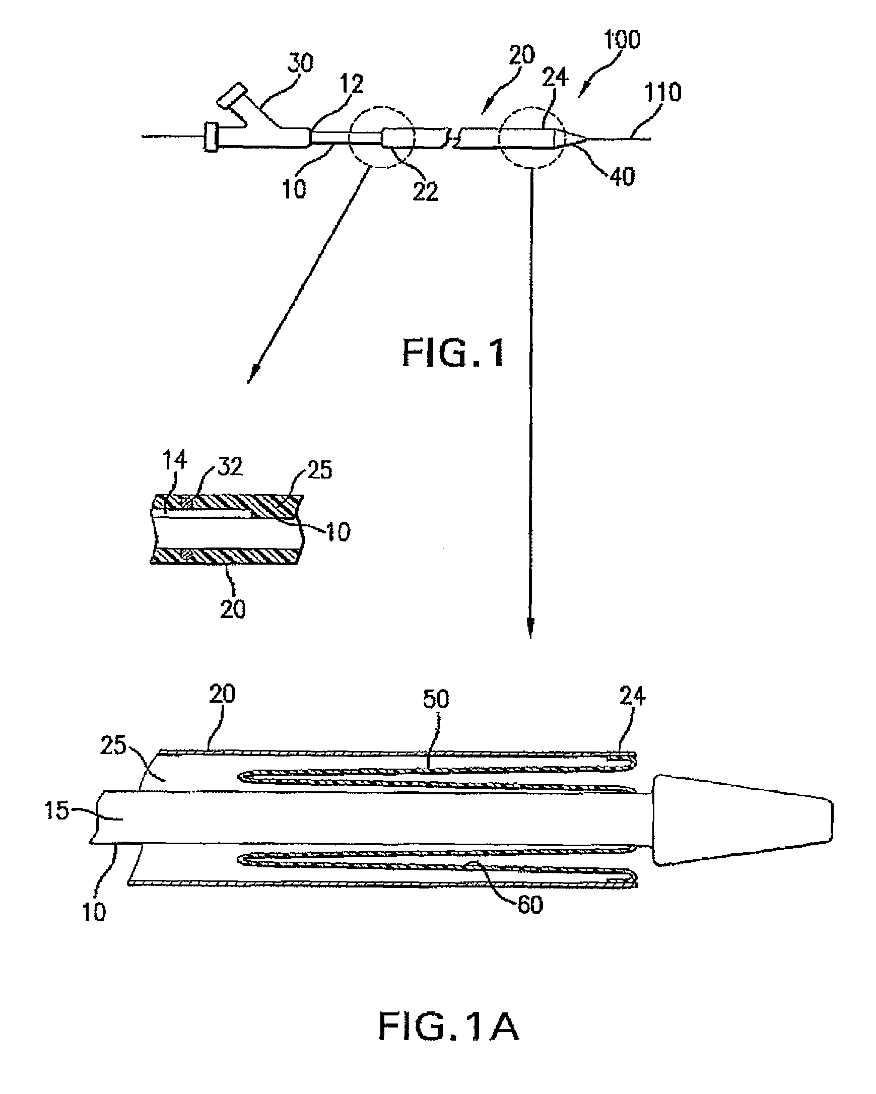 Drug coated balloon catheter