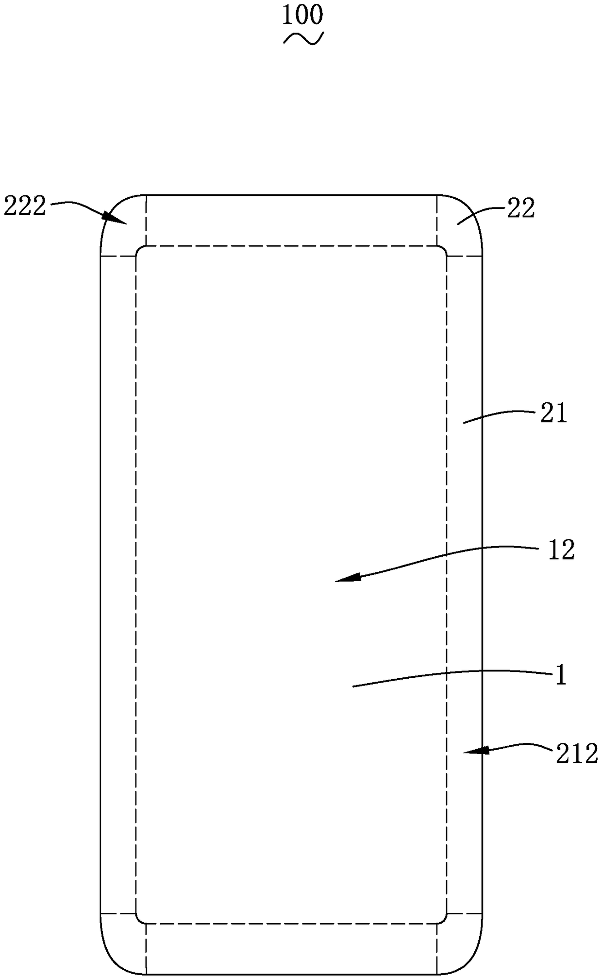 Glass shell and mobile terminal