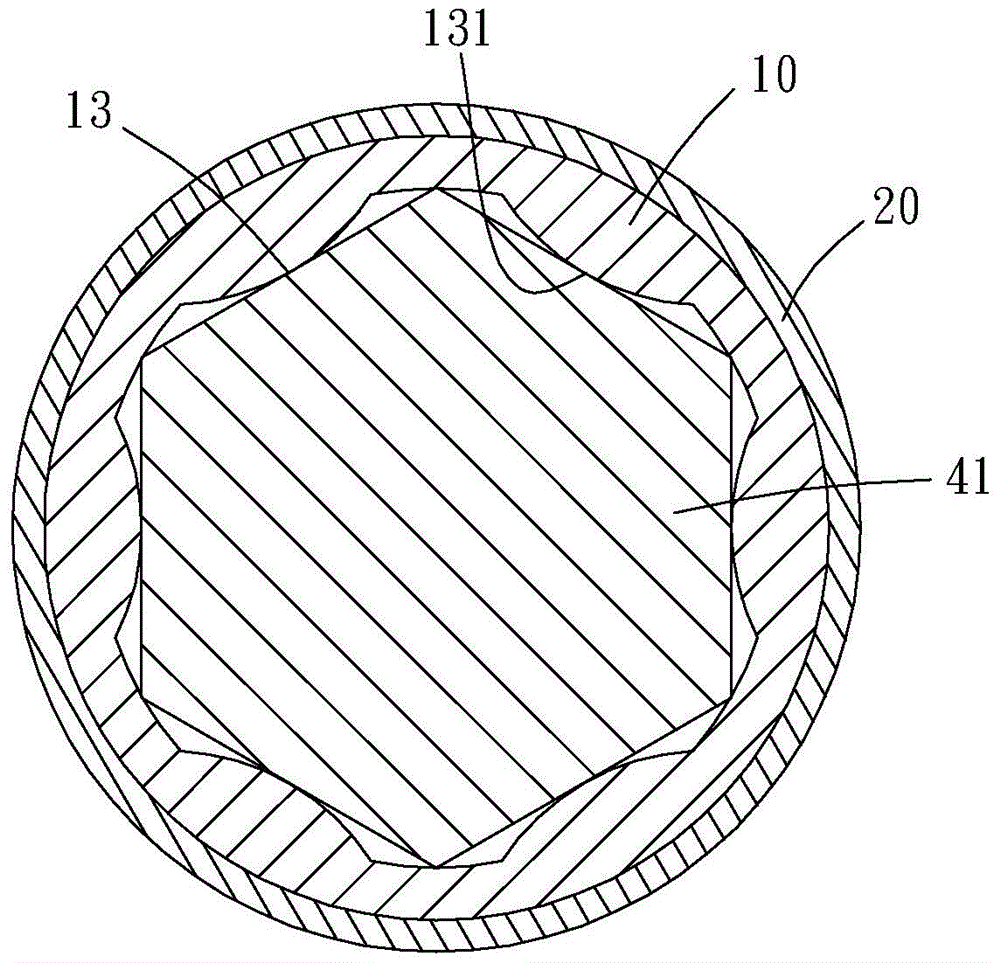 Tool having replaceable driving head and set thereof