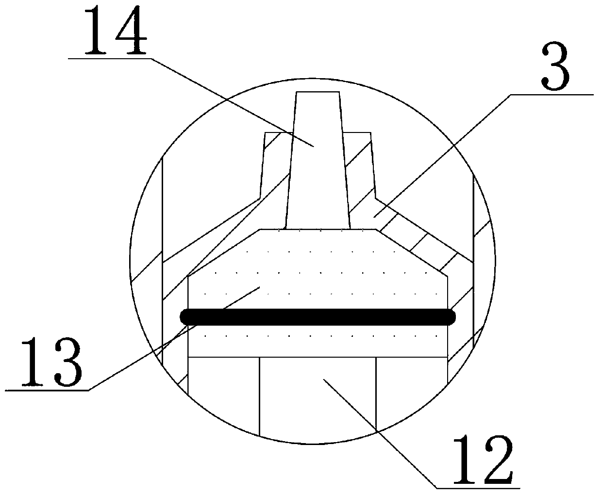 Test tube baby transplanting device and embryo transplanting method