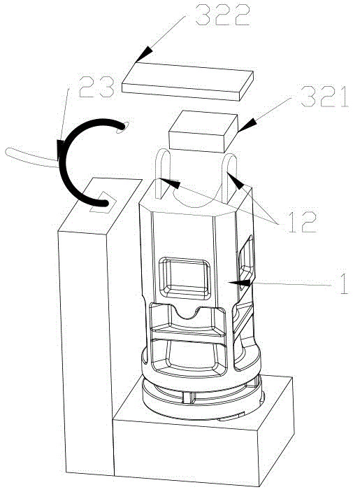 A water-cooled molding tool for a vehicle cushion pad