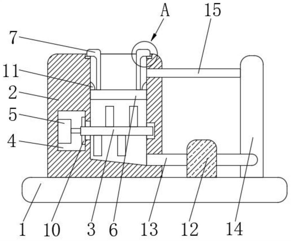 Heat treatment quenching device for high chrome alloy wear-resistant steel forging