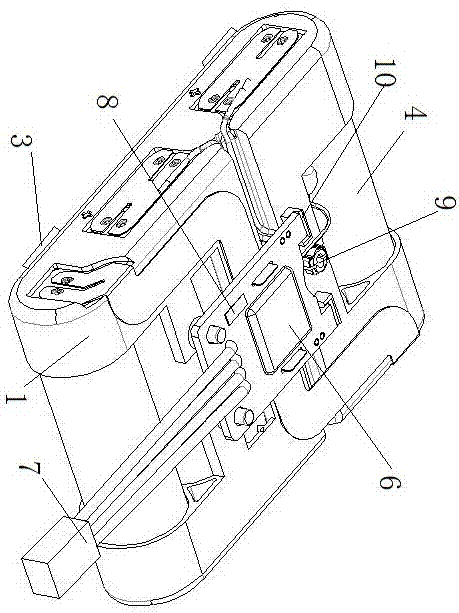 Battery pack structure