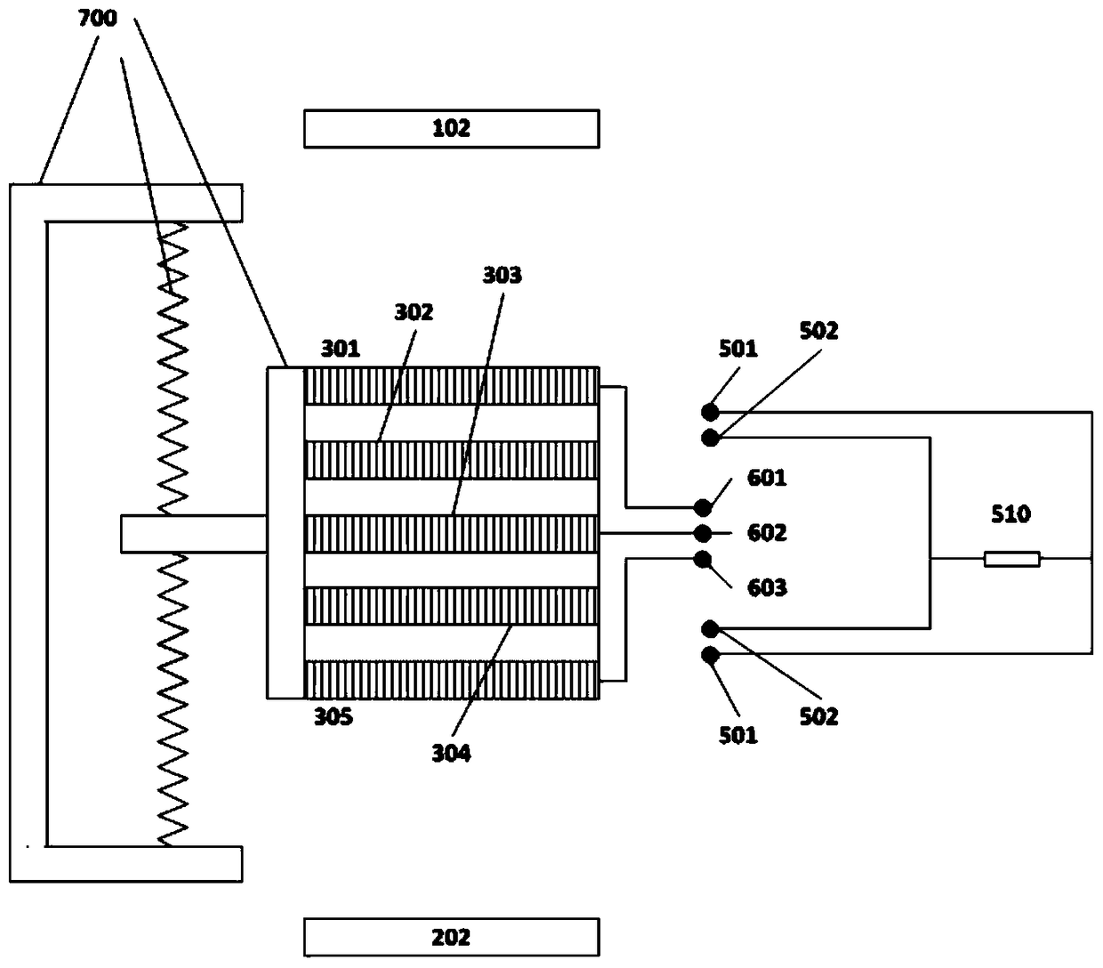 Friction generator and method for using same to generate electricity