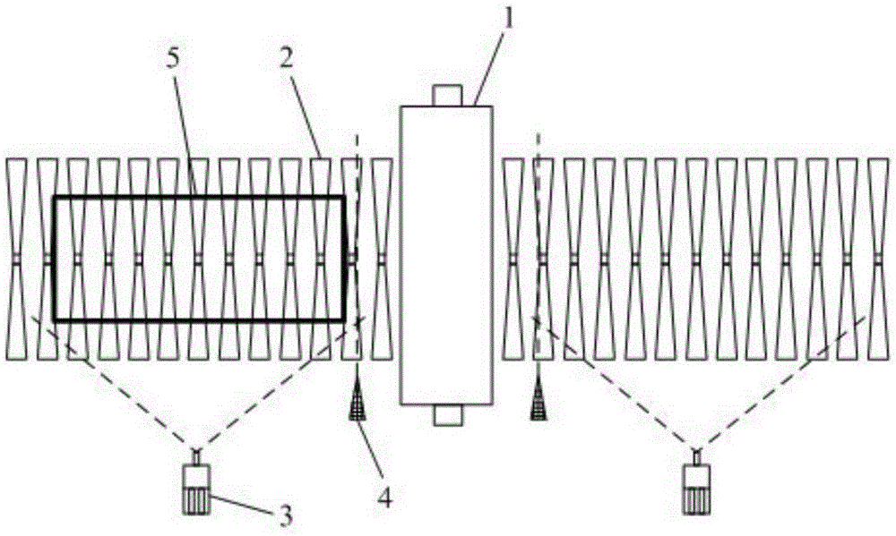 Method for controlling transverse rolling width and longitudinal rolling width of moderately-thick plate