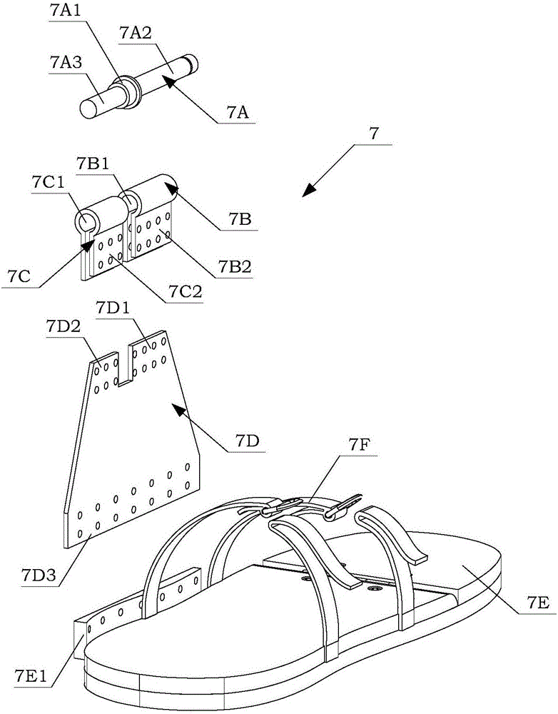 Exoskeleton assisting mechanism for lower limb