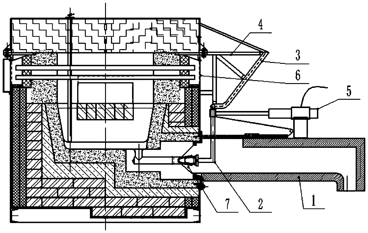 Method for blocking pneumatic discharging valve