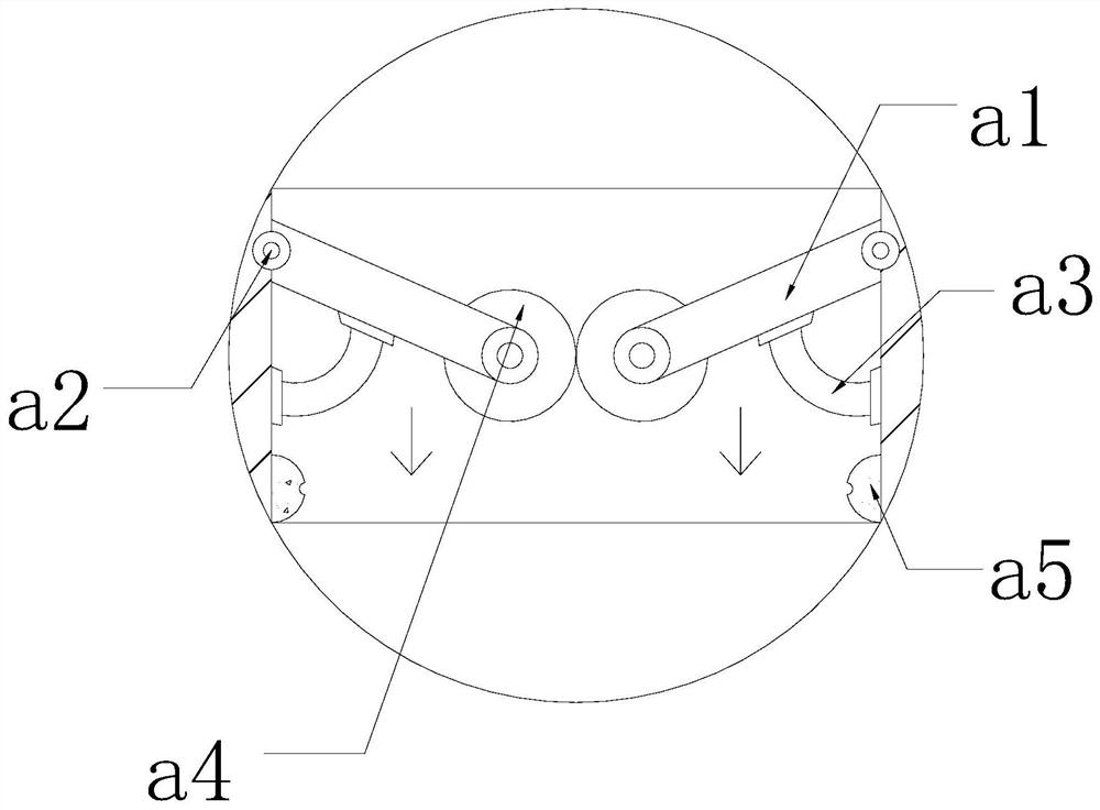 Negative pressure adsorption type hardware surface polishing machining equipment