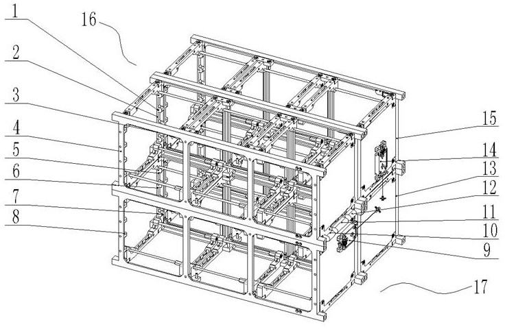 Deformable 12U cubesat platform