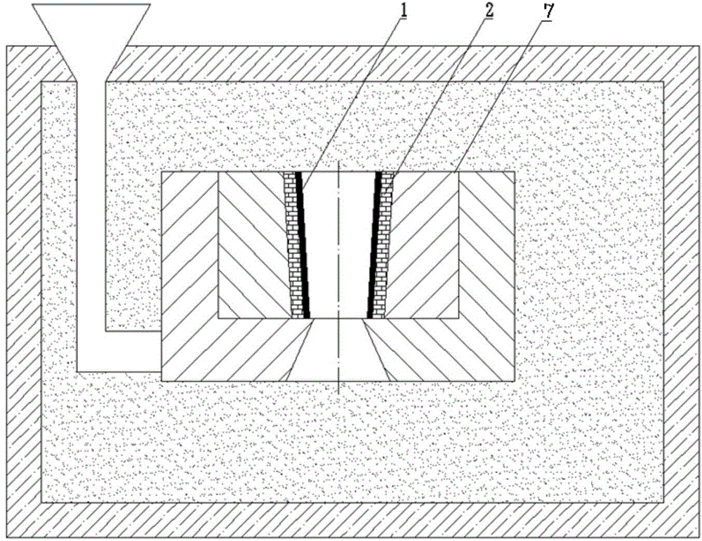 Wire drawing die and production method thereof