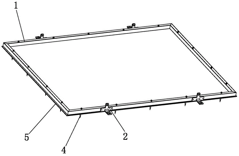 Automatic grabbing device and grabbing method for soft board