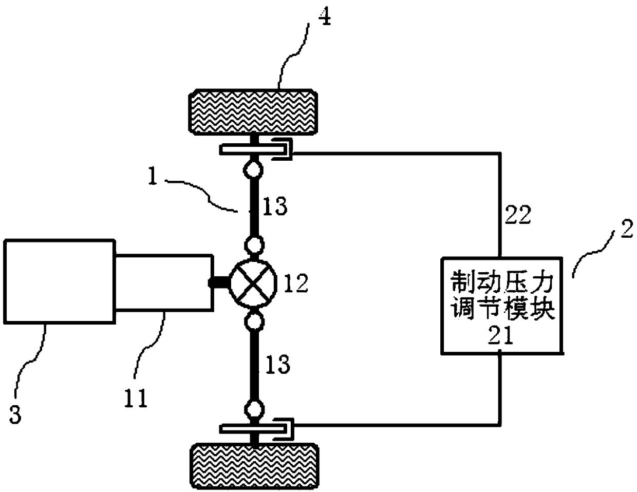 A brake control device and control method for electric vehicles