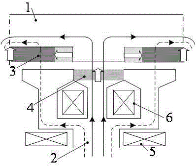 Magnetic field modulation type stator-rotor mixed permanent magnet memory motor