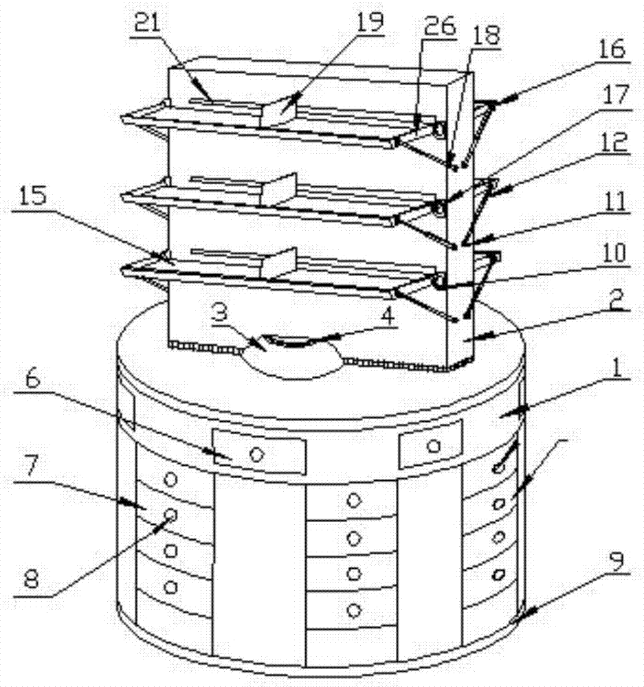 Medicine cabinet capable of improving medicine fetching speed