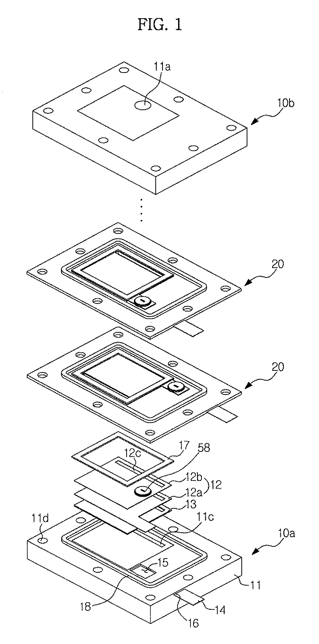 Deionization apparatus and method of manufacturing the same