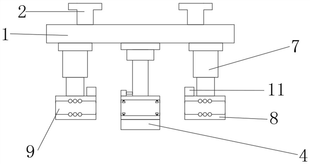 Quick assembling and wiring device for cable box