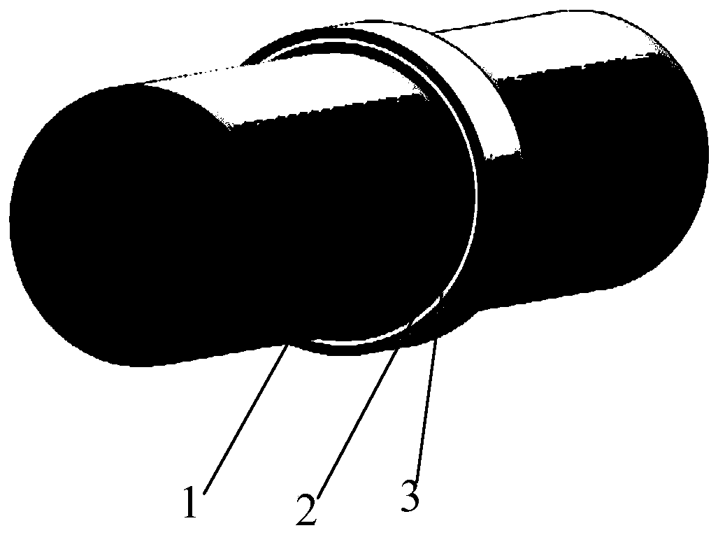 A kind of preparation method of multilayer film X-ray zone plate