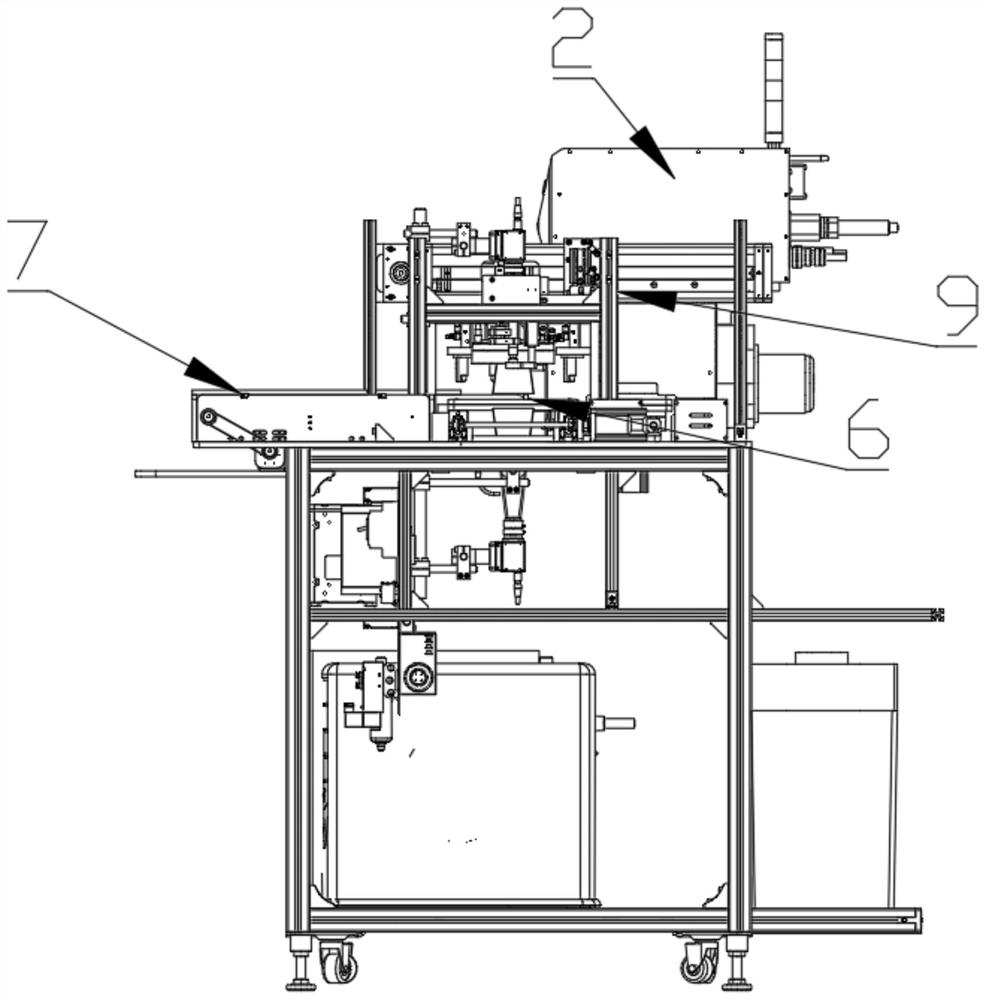 Laser marking and camera detection system based on Internet of things