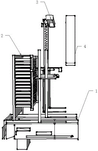 Full-automatic mobile phone film pasting cabinet