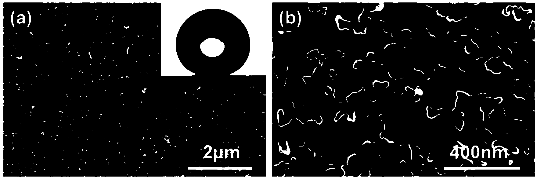 Method for hydrophobically modifying surface of polymer