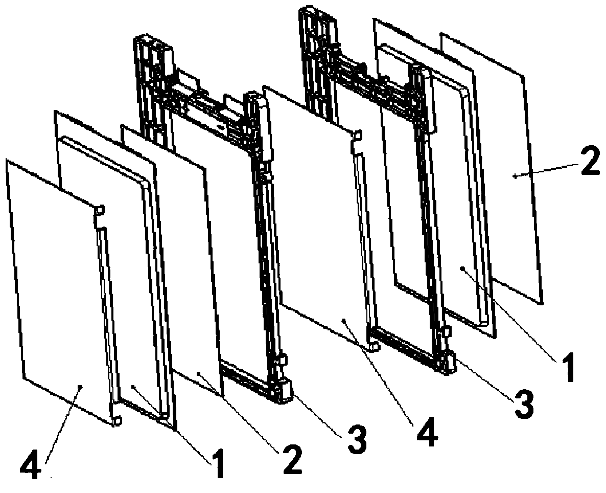 A lithium-ion battery module that suppresses the spread of thermal runaway