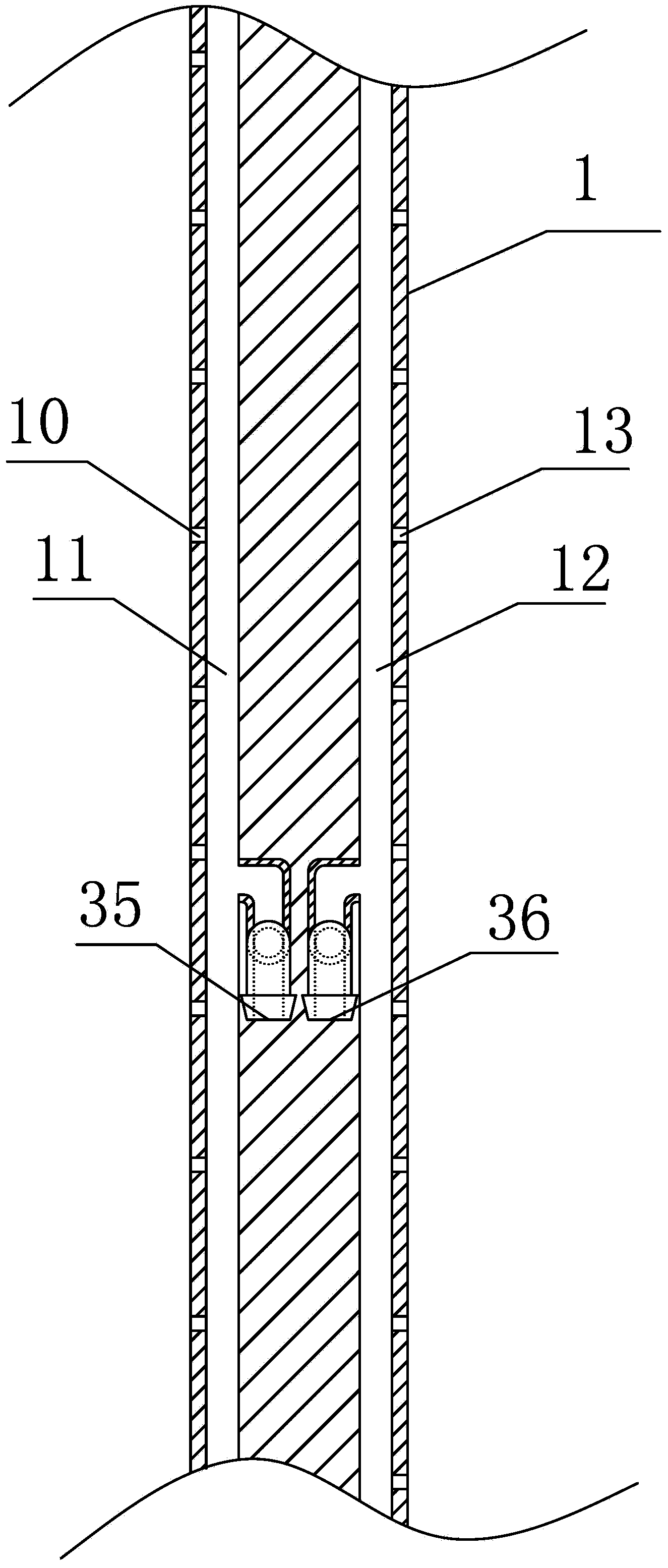 Single-blade electromagnetic reversing synchronous scrubbing windshield wiper