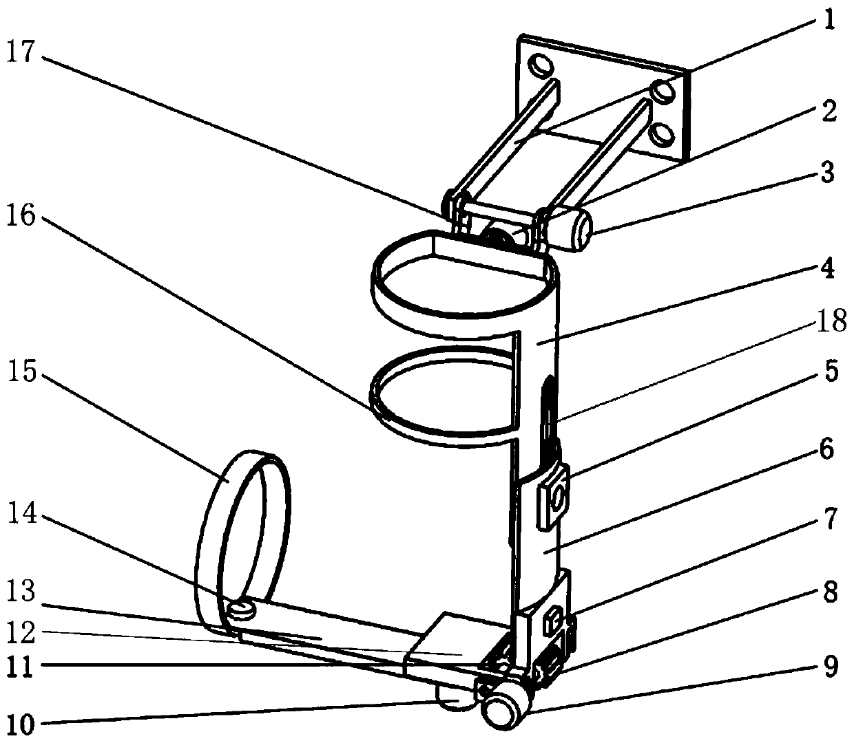 Exoskeleton rehabilitation training mechanical arm and voice interaction system thereof