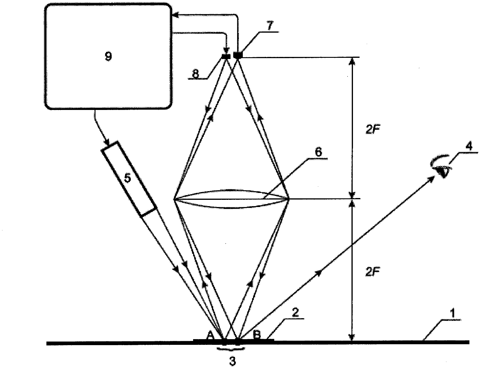 Device for displaying file anti-counterfeiting mark