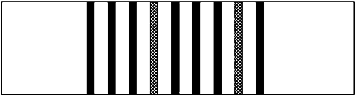 Molten-chromium and molten-carbon reinforcing repair method for non-even wear guide rail surface