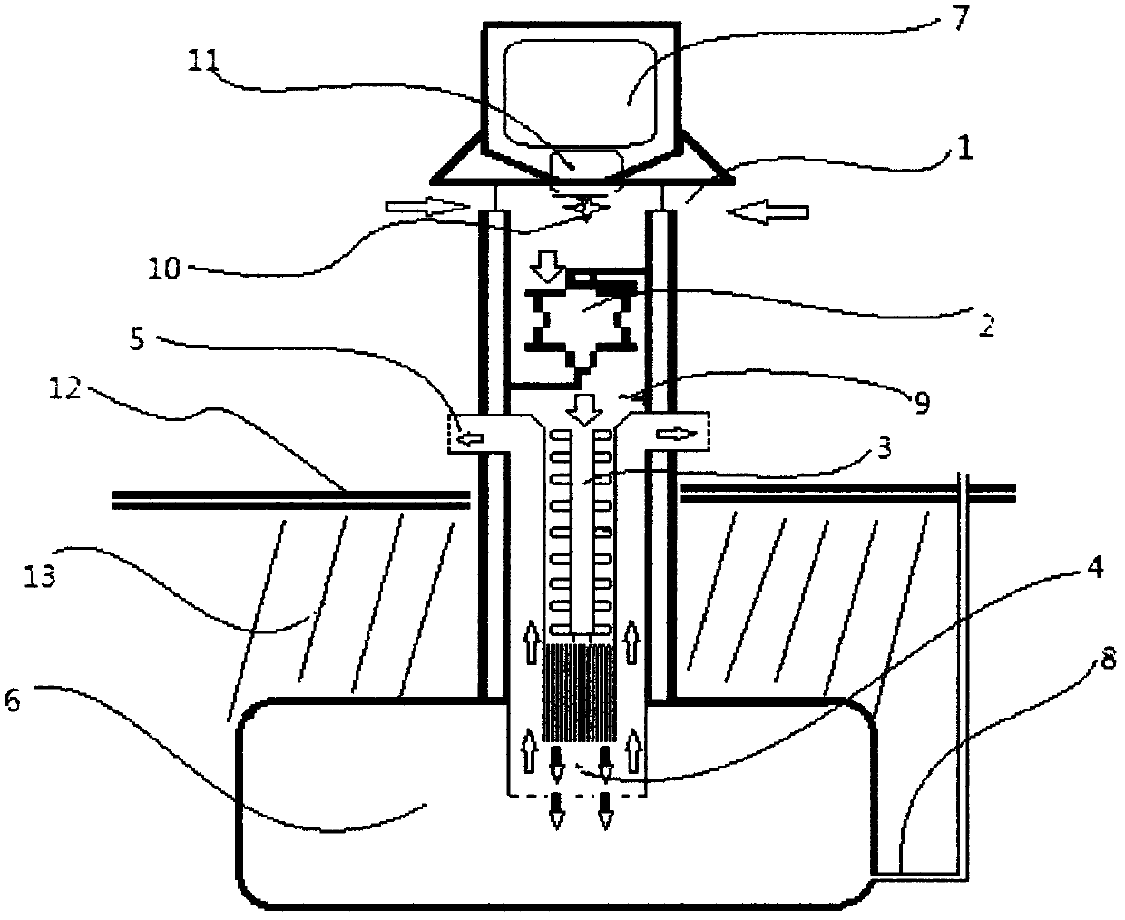 Manual dew collection drip irrigation and purification of urban air and automobile exhaust