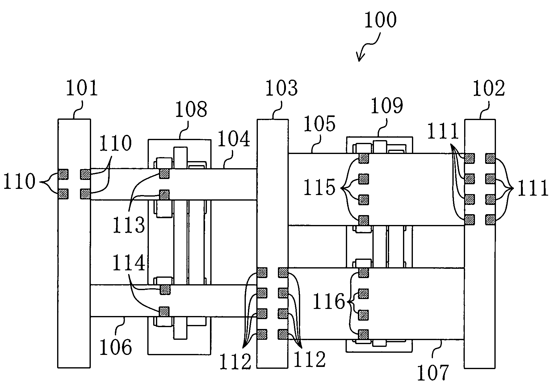 Semiconductor integrated circuit device and power source wiring method therefor